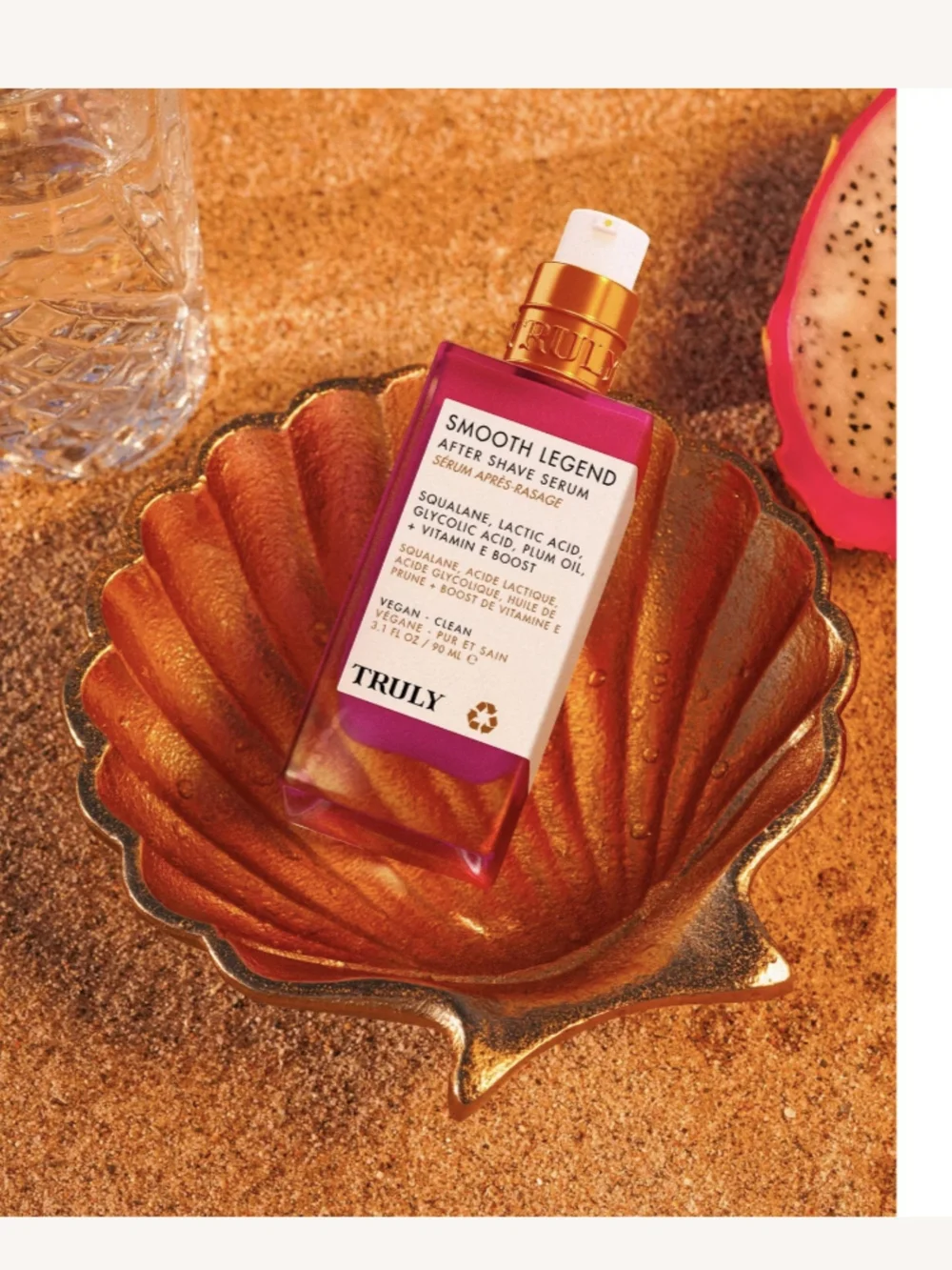 TRULY Smooth Legend After Shave Serum NWOB